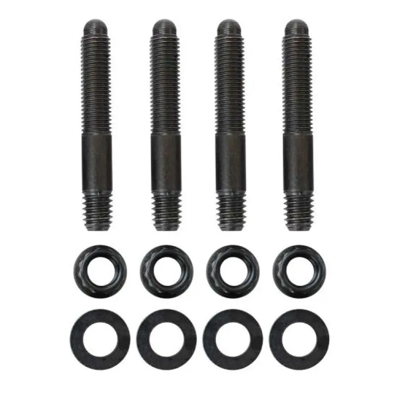 Moroso 5/16In-24 X 2.0In Long 12-Point Nuts Carburetor Stud Kit 1