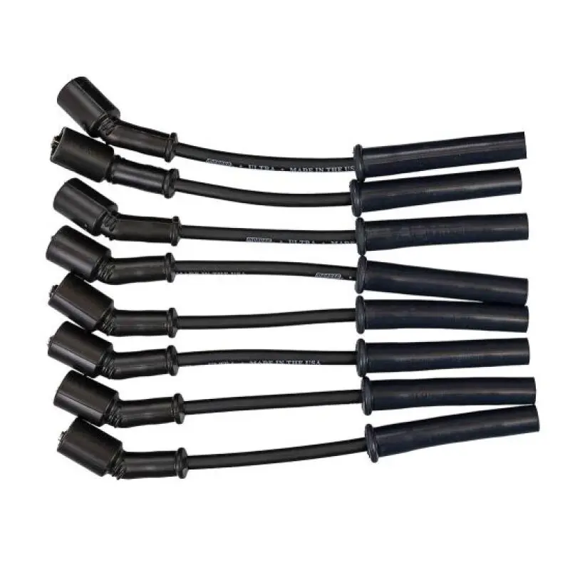 Moroso Gm Gen V Lt1/Lt4 Ultra 350 8Mm Multi-Angle Boot Ignition Spark Plug Wire Set - Black 1