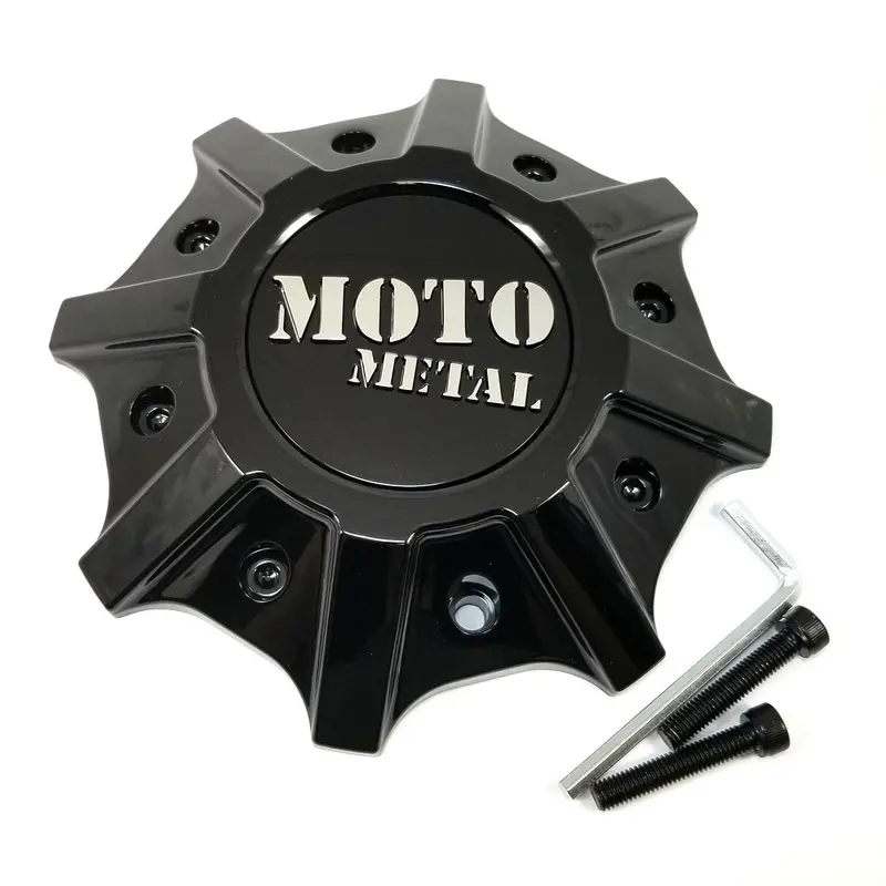 Moto Cap (20X9 +18 Only) - Gloss Black 1