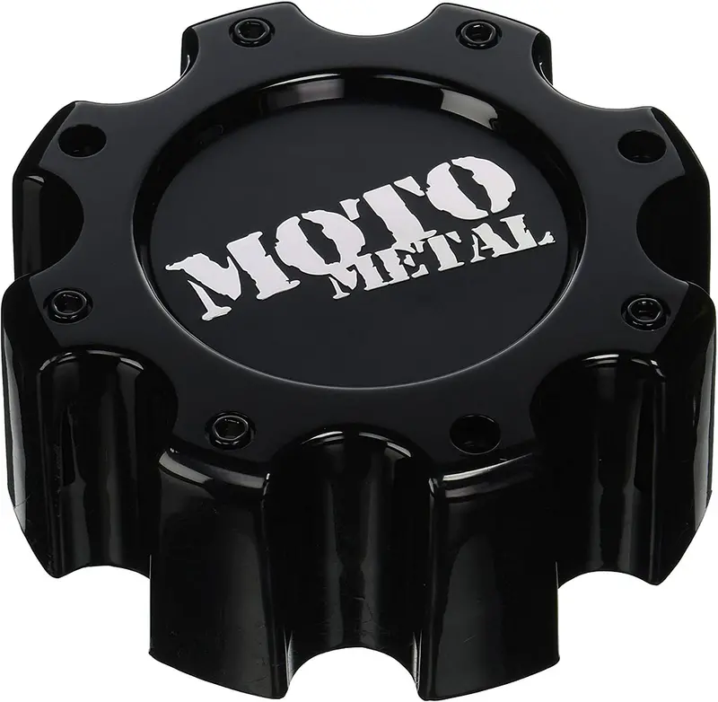 Moto Metal Cap 8 Lug - Gloss Black 1