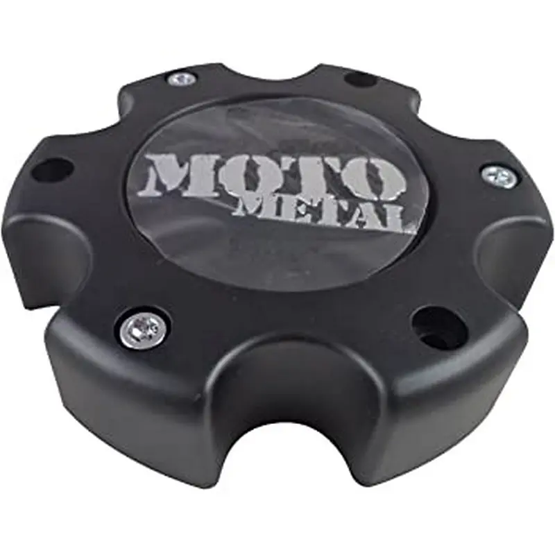Moto Metal Cap  Matte Black 6 Lug 1