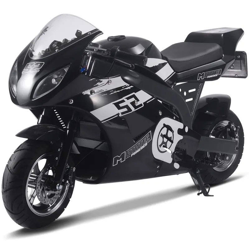 Mototec 1000W 48V Electric Superbike Black 1