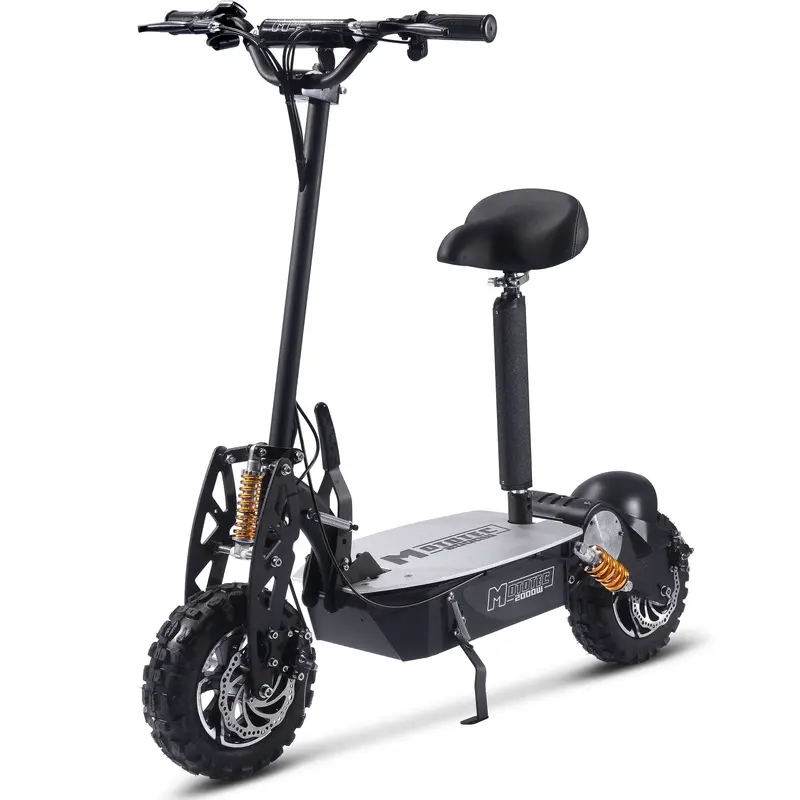 Mototec 2000W 48V Electric Scooter Black 1