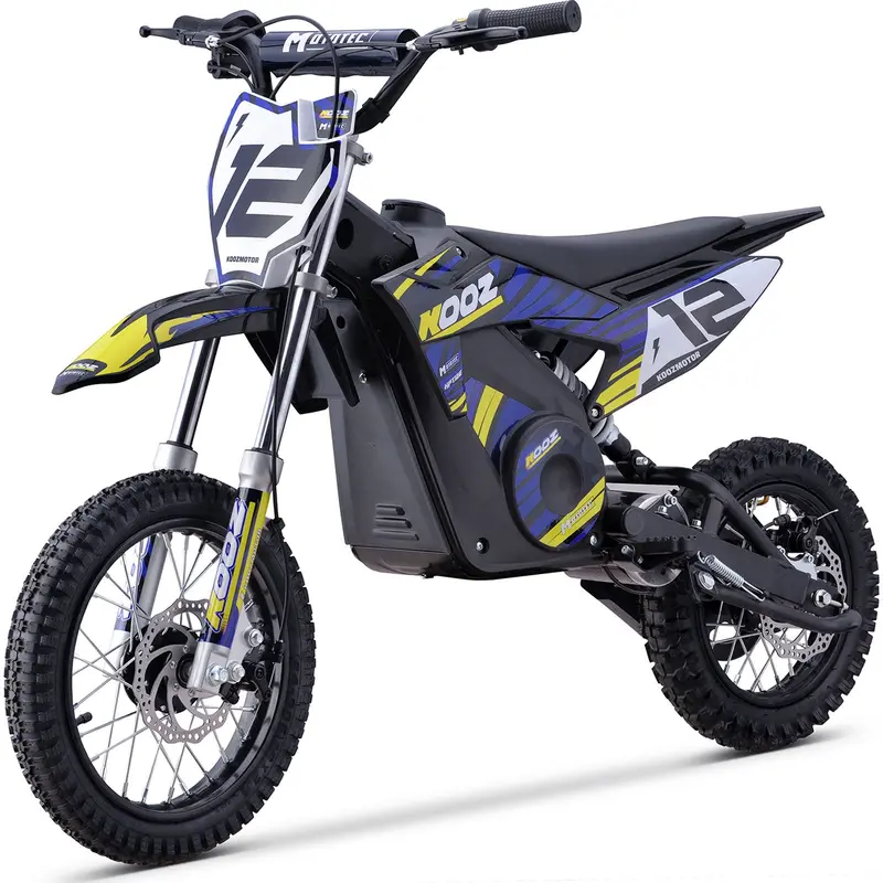 Mototec 36V 1000W (Hp112e) Electric Dirt Bike Blue 1