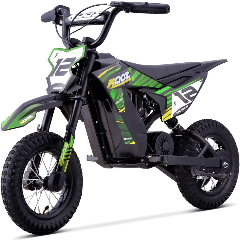 Mototec 36V 300W (Hp122e) Electric Dirt Bike Green 1
