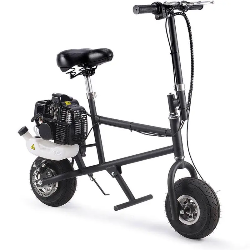 Mototec 49Cc Gas Mini Bike Black 1