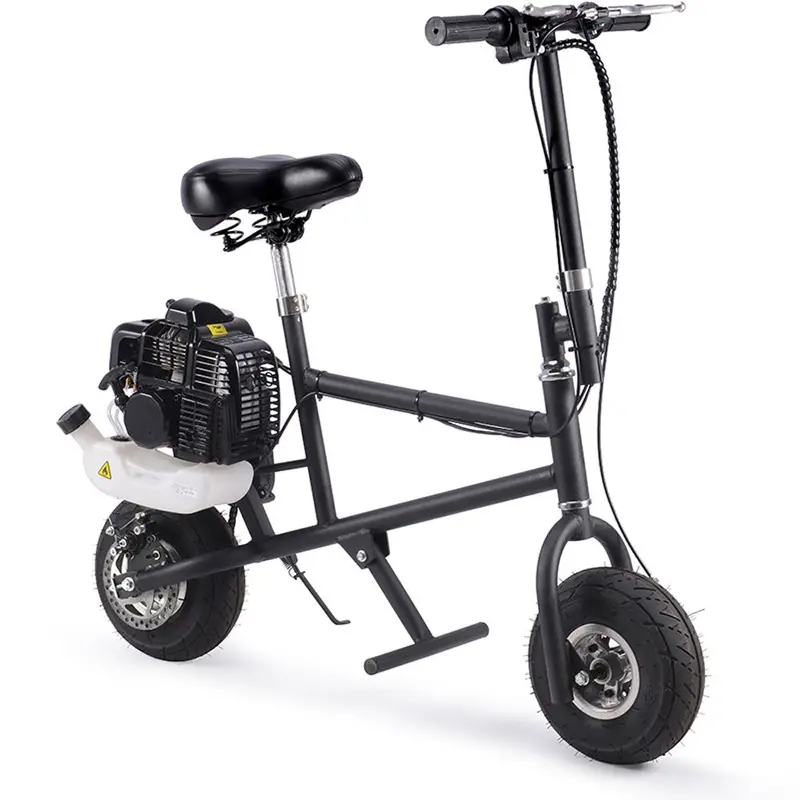 Mototec 49Cc Gas Mini Bike Black 1