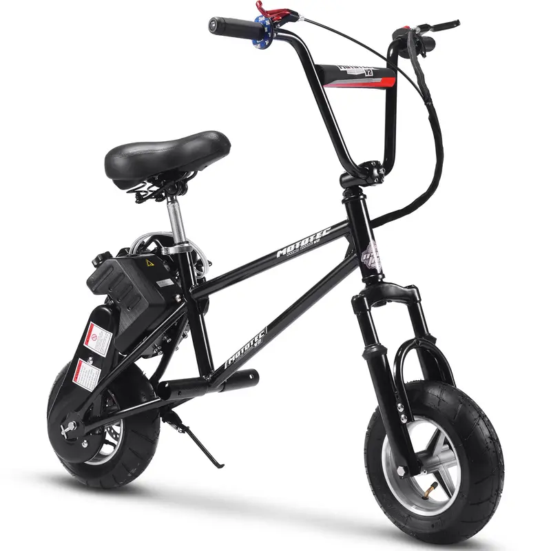 Mototec 49Cc Gas Mini Bike V2 Black 1
