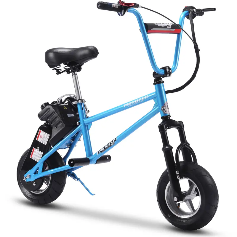 Mototec 49Cc Gas Mini Bike V2 Blue 1
