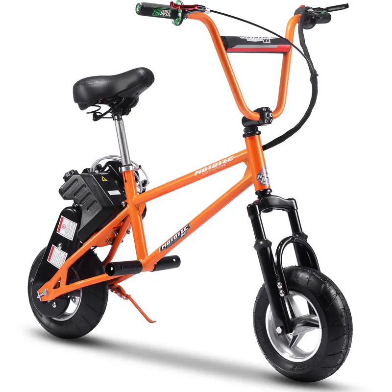 Mototec 49Cc Gas Mini Bike V2 Orange 1