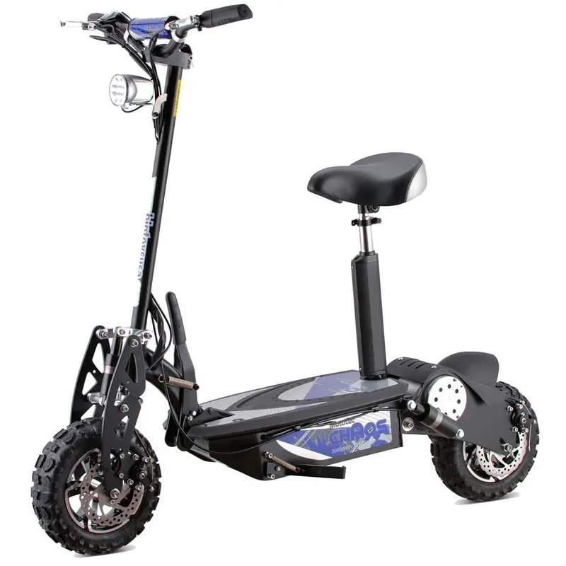 Mototec Chaos 2000W 60V Lithium Electric Scooter Black 1