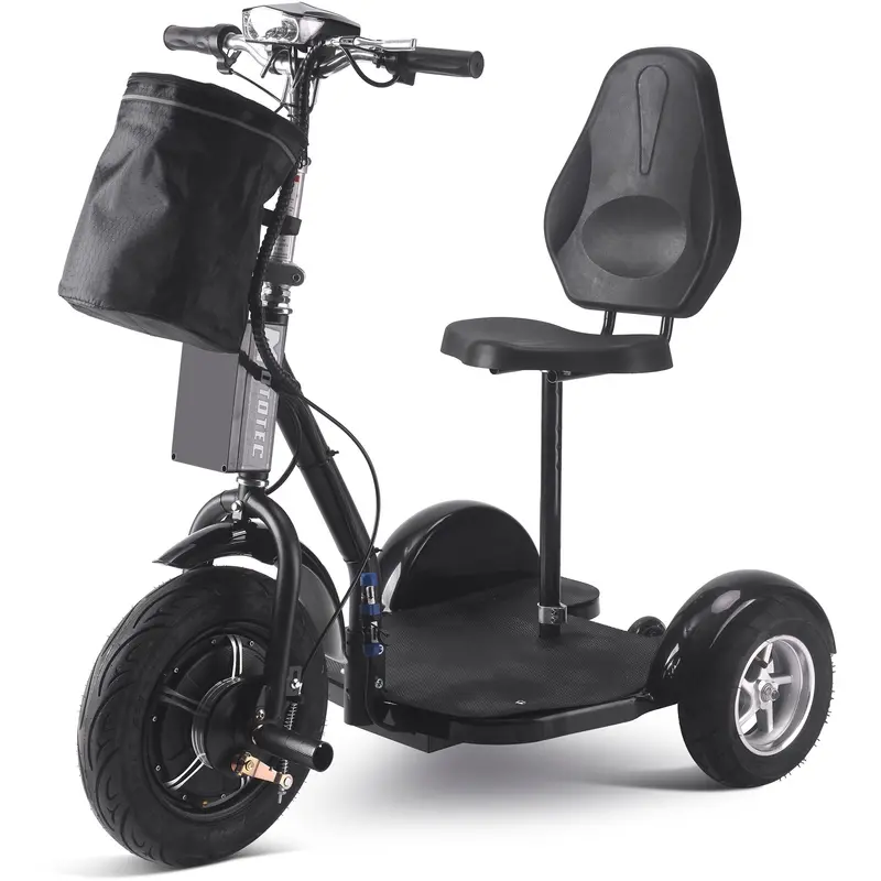 Mototec Electric Trike 48V 1000W Lithium Black 1