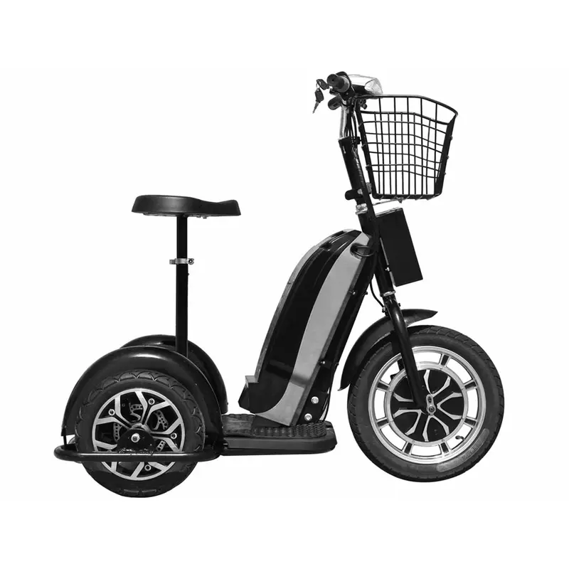 Mototec Electric Trike 48V 800W, 3-Wheel Scooter With Basket 1
