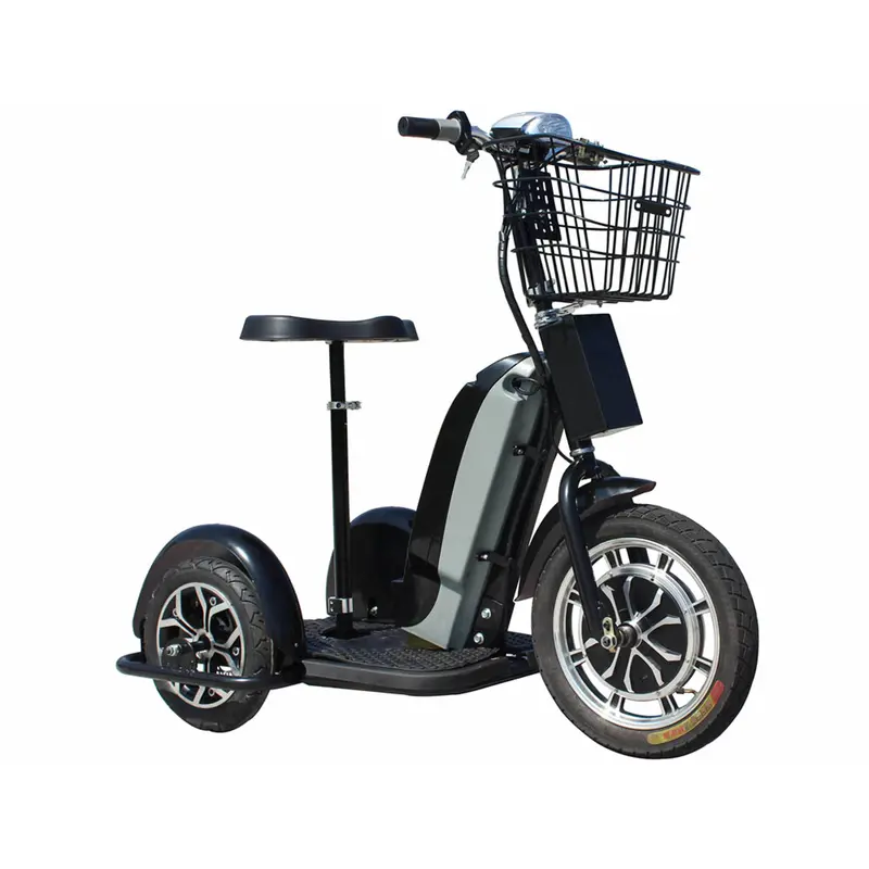 Mototec Electric Trike 48V 800W, 3-Wheel Scooter With Basket 2