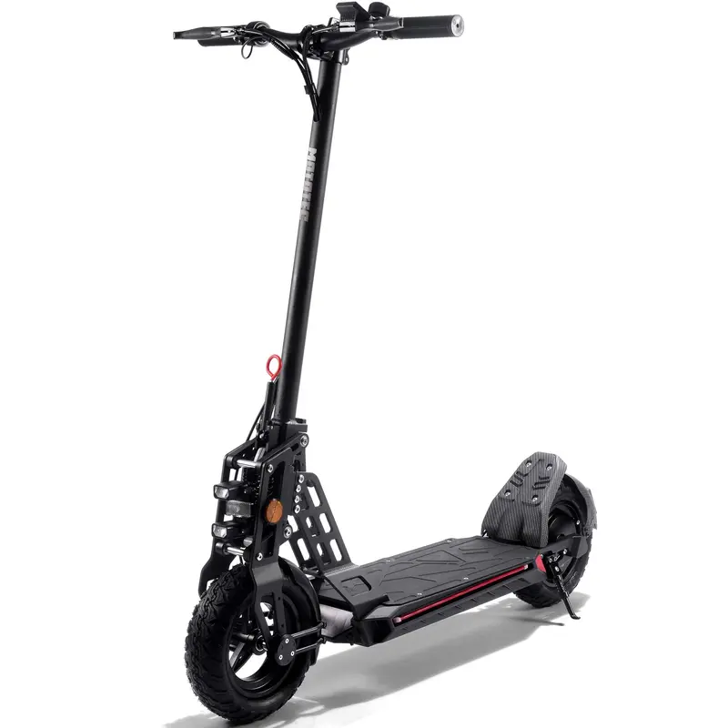 Mototec Free Ride 48V 600W Lithium Electric Scooter Black 1