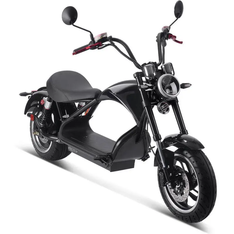 Mototec Lowboy 60V 20Ah 2500W Lithium Scooter Black 1