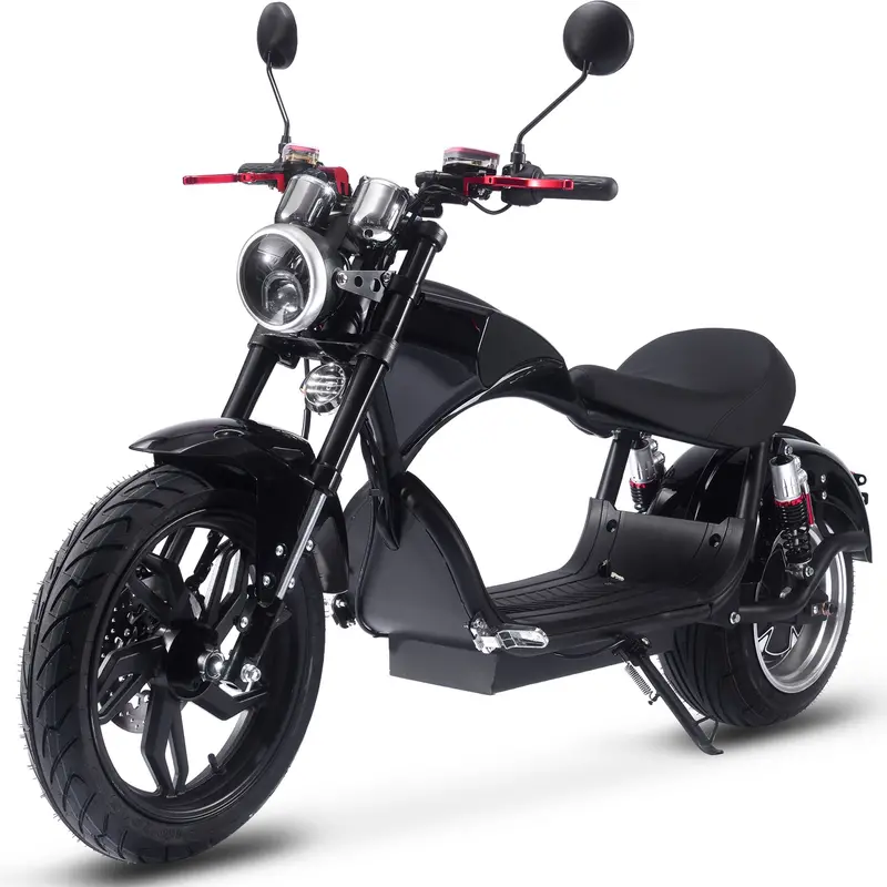 Mototec Raven 60V 30Ah 2500W Lithium Electric Scooter Black 1