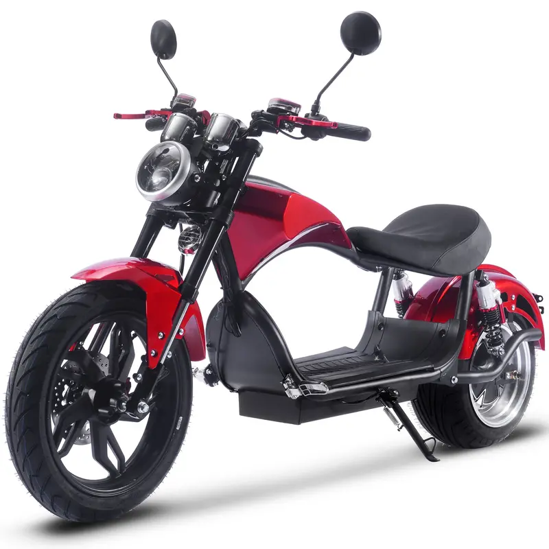 Mototec Raven 60V 30Ah 2500W Lithium Electric Scooter Red 1