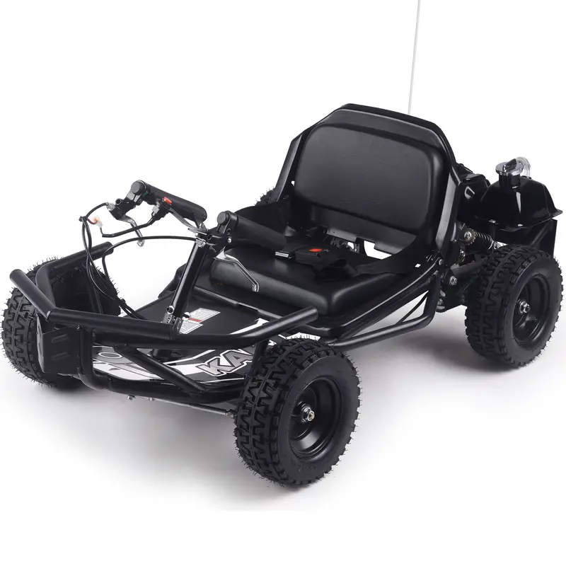 Mototec Sandman Kids Gas Powered 52Cc Go Kart Black 1