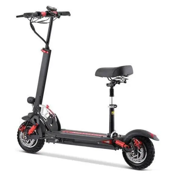 Mototec Thor 60V 2400W Lithium Electric Scooter Black - Dual Hub Motors, Dual Suspension, Cruise Control, 9 Adjustable Speeds 1
