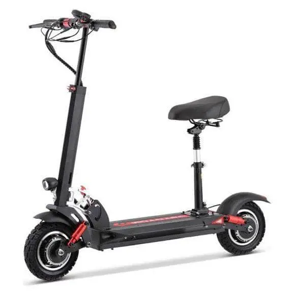 Mototec Thor 60V 2400W Lithium Electric Scooter Black - Dual Hub Motors, Dual Suspension, Cruise Control, 9 Adjustable Speeds 2