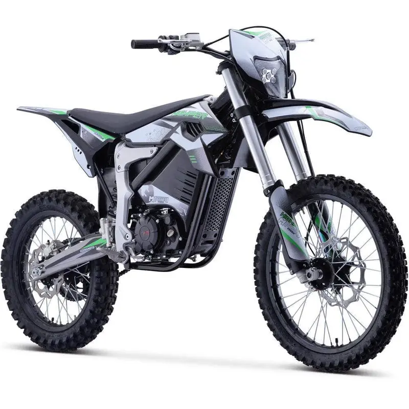 Mototec Venom 72V, 3000W, 50Ah Electric Dirt Bike - Peak Power 12,000W, Max Speed 77Mph 1
