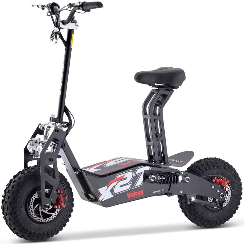 Mototec Vulcan 48V 1600W Electric Scooter Black 1