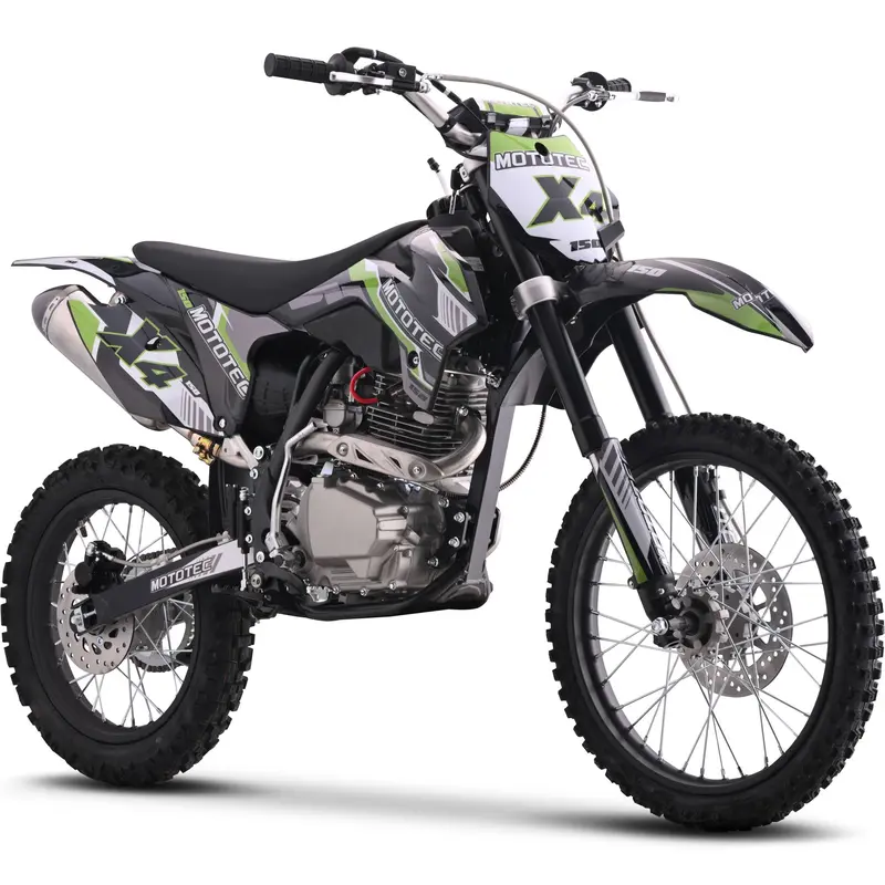 Mototec X4 150Cc 4-Stroke Gas Dirt Bike Black 1