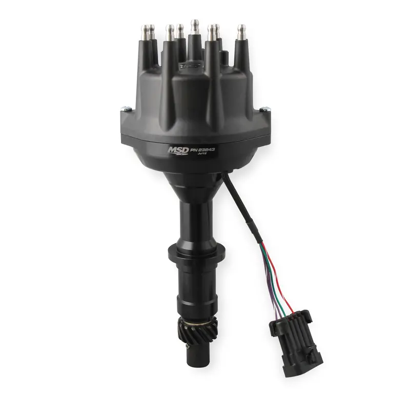 Msd Black, Pontiac V8 Dual Sync Distributor 1
