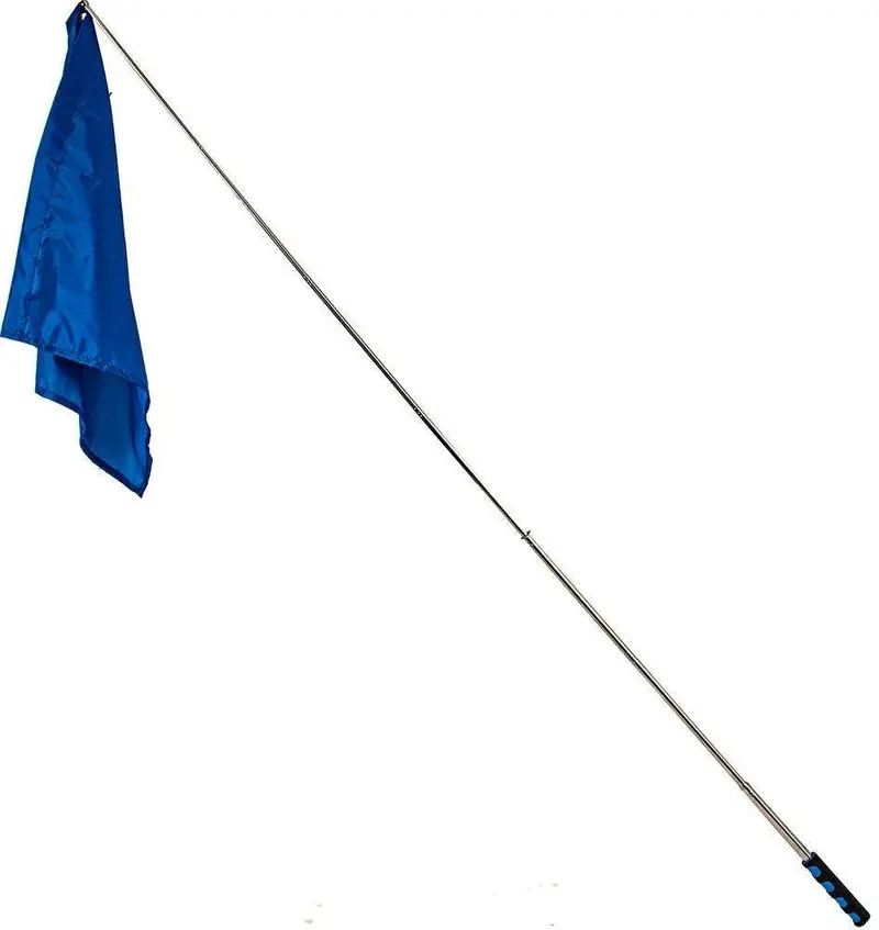 Mustang Manufacturing Telescopic Training Flag- Blue 1