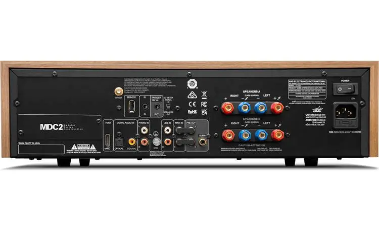 Nad C 3050 Integrated Amplifier With Dac And Bluetooth -- Bluos Board Installed 2