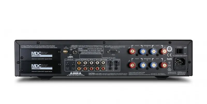 Nad C 368 Stereo Integrated Amplifier With Built-In Dac And Bluetooth® 2