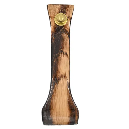 Nettles 2" Rustic Wrangler Barrel Stirrups With Gripper 2