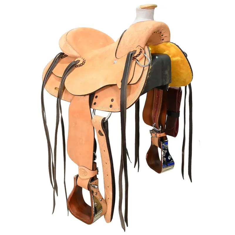 New! 12" Silver Royal By Tough One Willistion Wade Youth Saddle 1