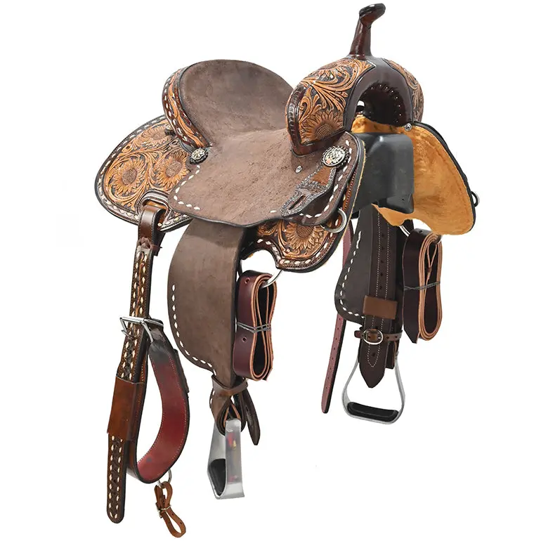New! 13.5" Scott Thomas Barrel Racing Saddle 1