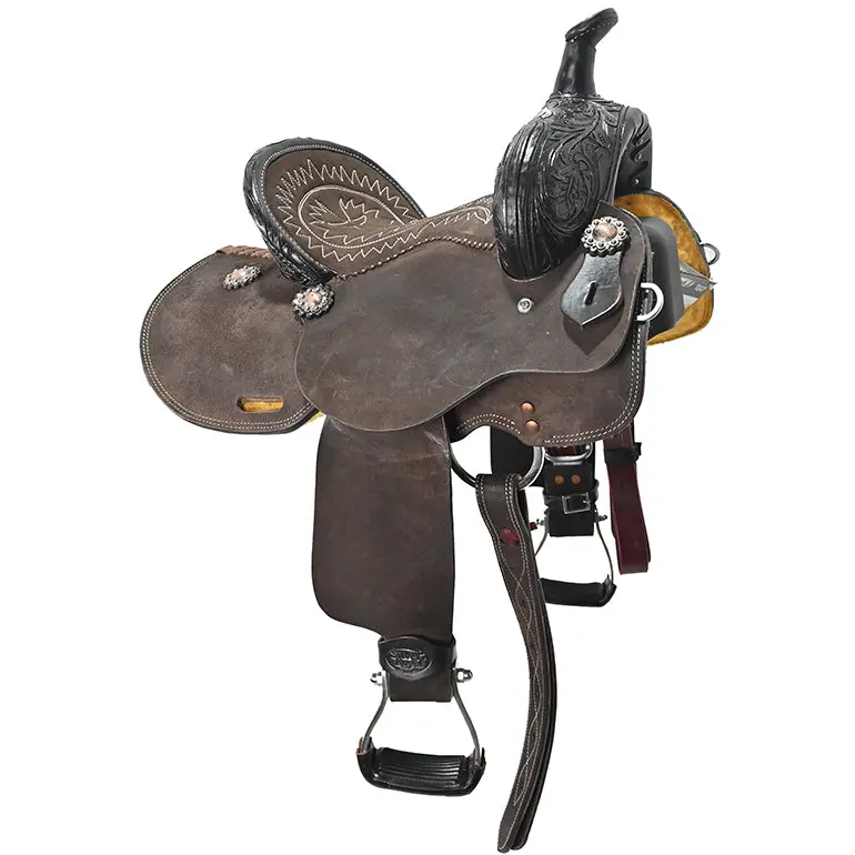 New! 13" Booker Barrel Racing Saddle By Tough One Saddlery 1