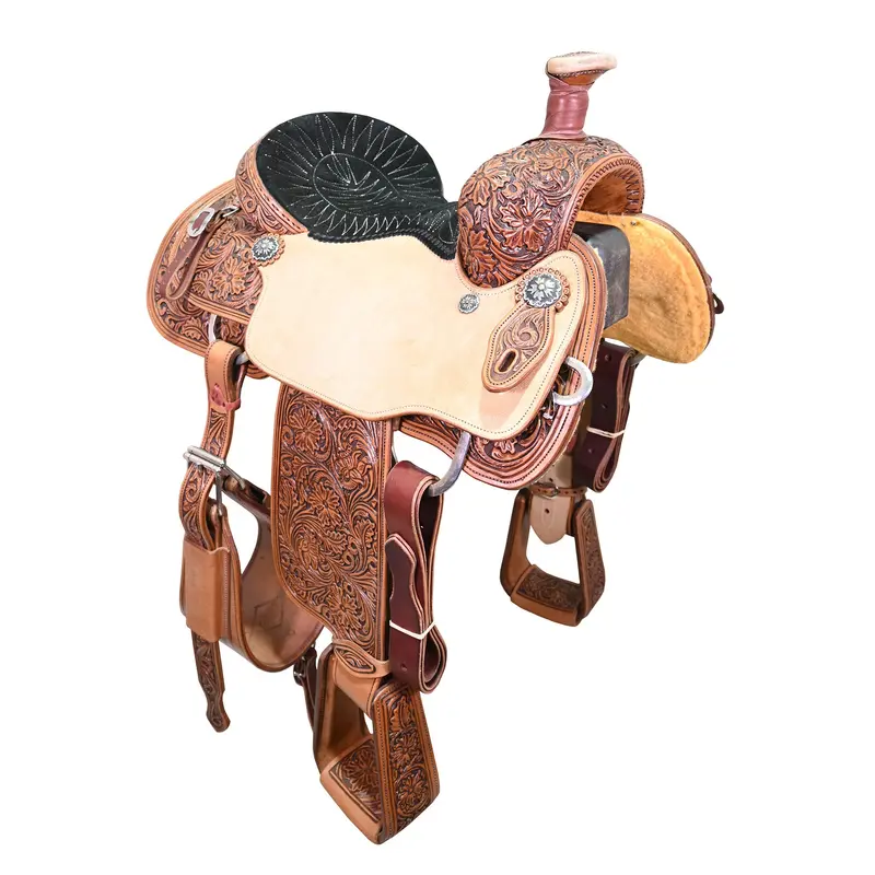 New! 14.25" Smart Horse Team Roping Saddle 1