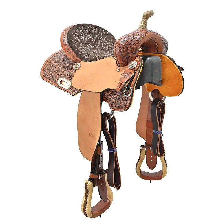 New! 14.5" Billy Cook Barrel Racing Saddle 1