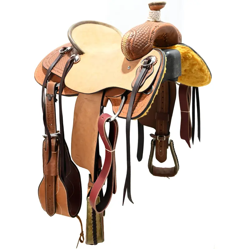 New! 14.5" Hr Custom Made Association Ranch Saddle 1