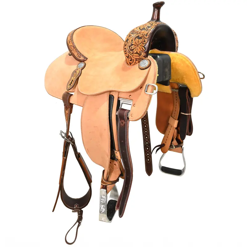 New! 14.5" Martin Crown C Barrel Saddle 1