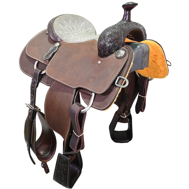 New! 14.5" Martin Team Roping Saddle 1
