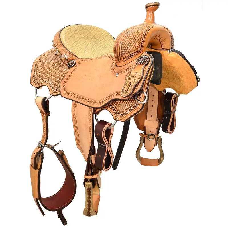 New! 14.5" Scott Thomas Custom All Around Saddle 1