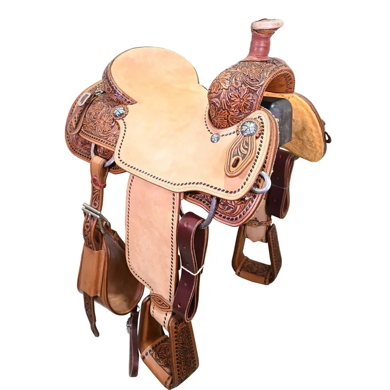 New! 14.75" Smart Horse Team Roping Saddle 1
