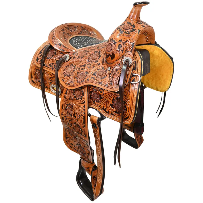 New! 14" Royal King Prescott All Around Saddle 1