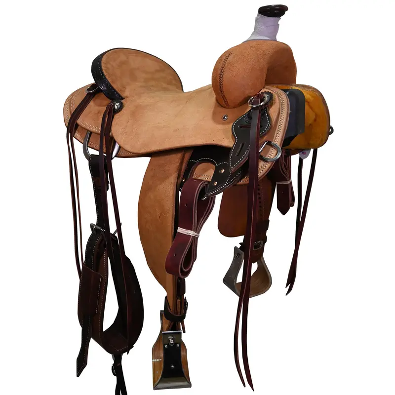 New! 15.5" Hud Roberts Signature Series Will James Ranch Saddle 1