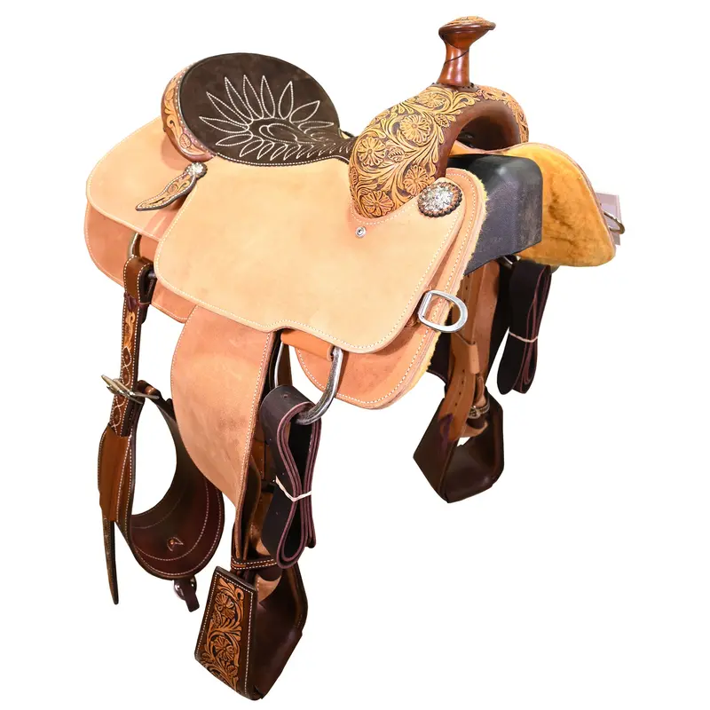 New! 15.5" Martin Team Roping Saddle 1