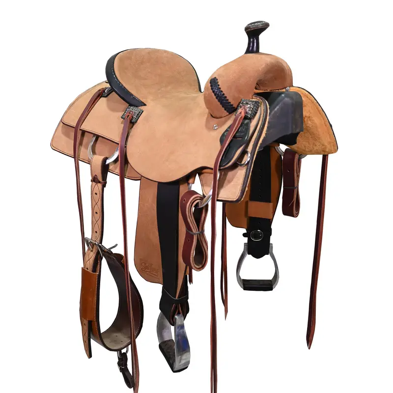 New! 15.5" Scott Thomas Ranch Saddle 1