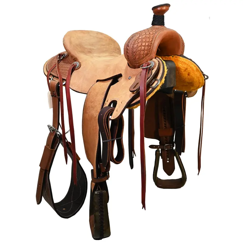 New! 16" Hr Custom Ranch Saddle 1