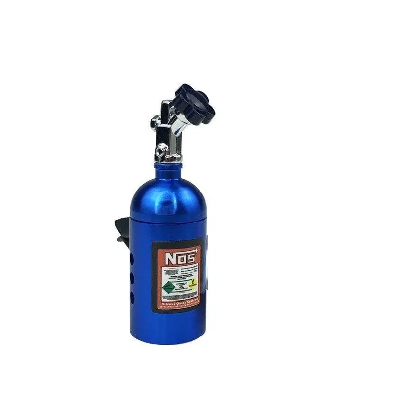 Nos Nitrous Bottle Air Freshener Clip-On – Racing Style Car Air Freshener With Lemon Scent 1