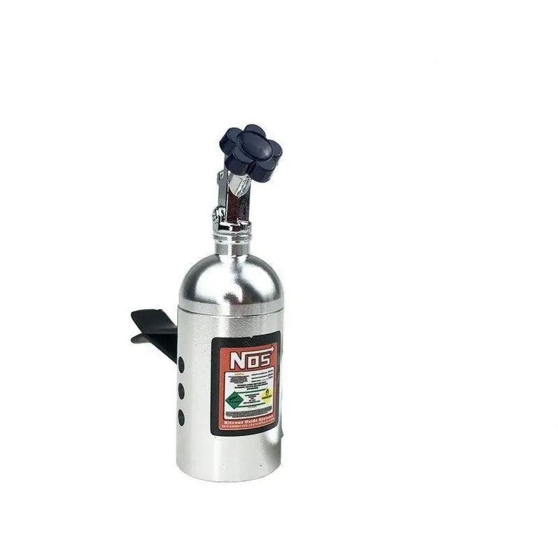 Nos Nitrous Bottle Air Freshener Clip-On – Racing Style Car Air Freshener With Lemon Scent 4